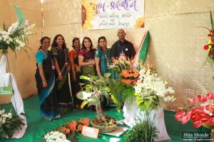 The Flower Show Team who made all these Beautiful and artistic display  of Flowers . 